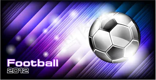 欧洲杯足球赛海报