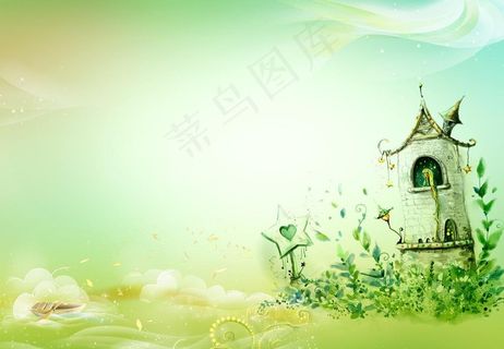 梦幻婚纱城堡图片