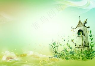 梦幻婚纱城堡图片