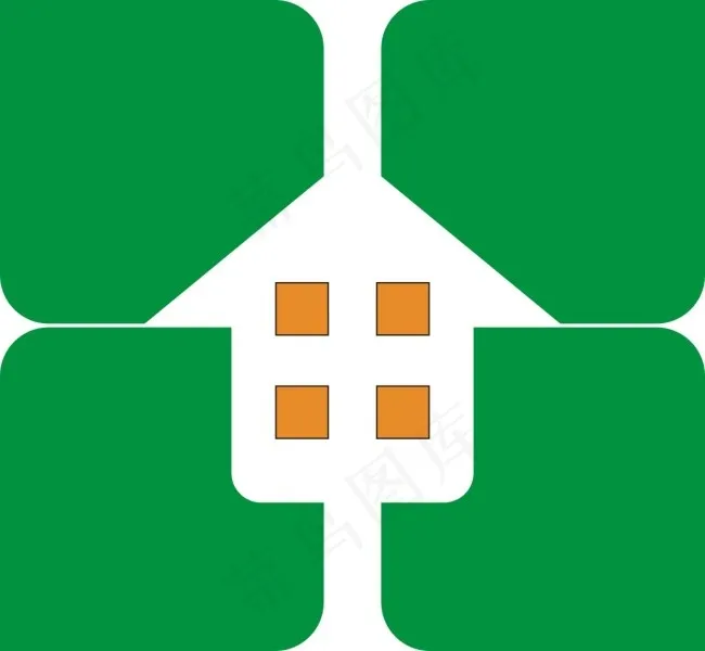 房地产标志cdr矢量模版下载