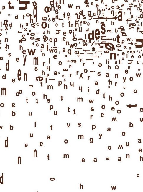 英文字母 个性底纹图片