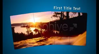 照片展示视频素材