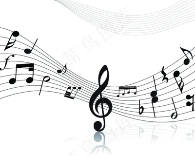 音乐符号单色