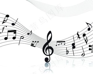 音乐符号单色