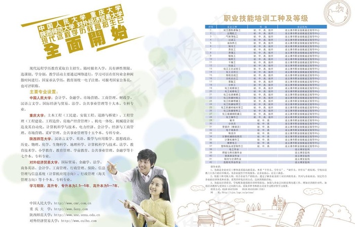 远程教育内页图片eps,ai矢量模版下载