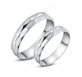 高清珠宝 情侣戒指图片