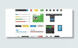 精致网页元素psd分层素材三