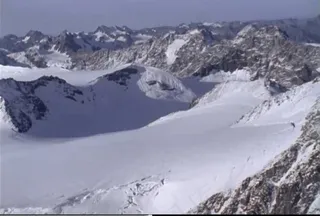 雪山风景模板下载
