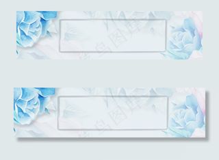 淘宝天猫秋季海报通用背景鲜花女装素...