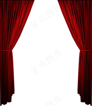 窗帘幕布PNG免扣透明素材