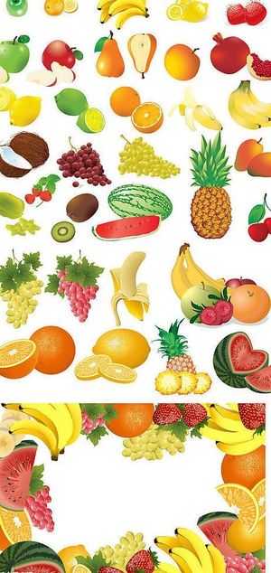 水果分层图片