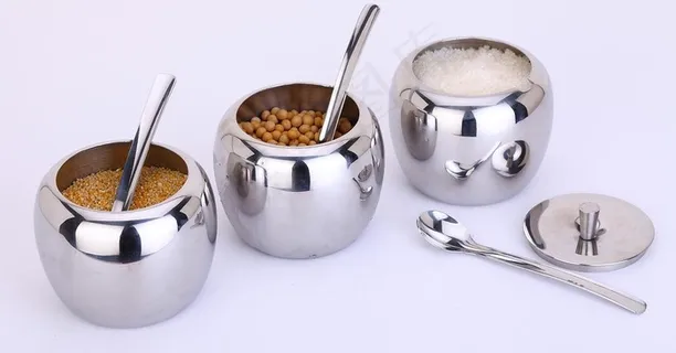 调味瓶 勺子 叉子图片