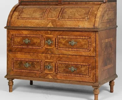 古典 传统 仿古 褐色 欧式 柜 ...