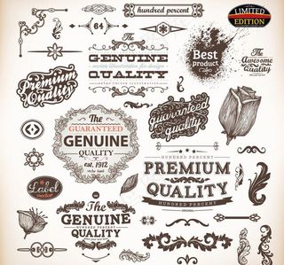 欧式花纹玫瑰边框装饰图片