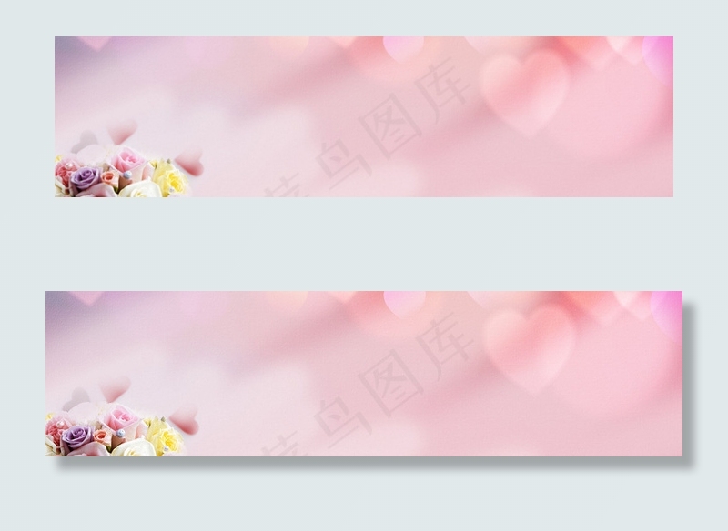 婚纱banner背景　