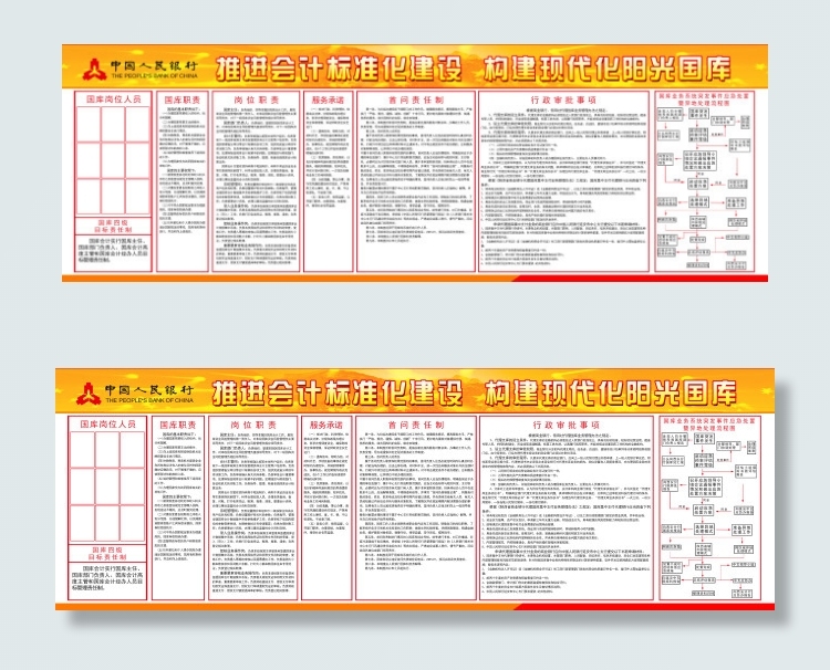银行户外展板psd模版下载
