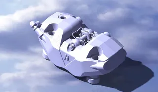 摩托车前轮制动