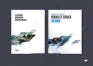 时尚科技画册矢量素材