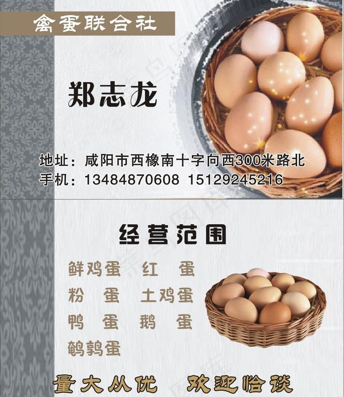 名片图片cdr矢量模版下载