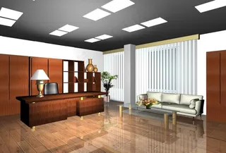 办公室设计效果图图片