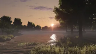 生态湿地效果图图片