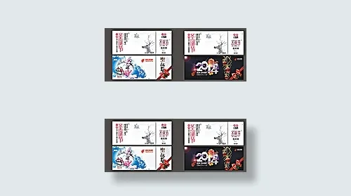 圣诞贺卡图片cdr矢量模版下载