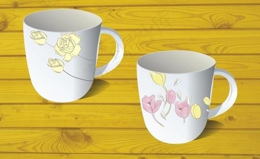 杯子矢量图图片