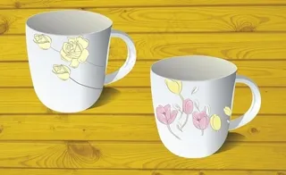 杯子矢量图图片