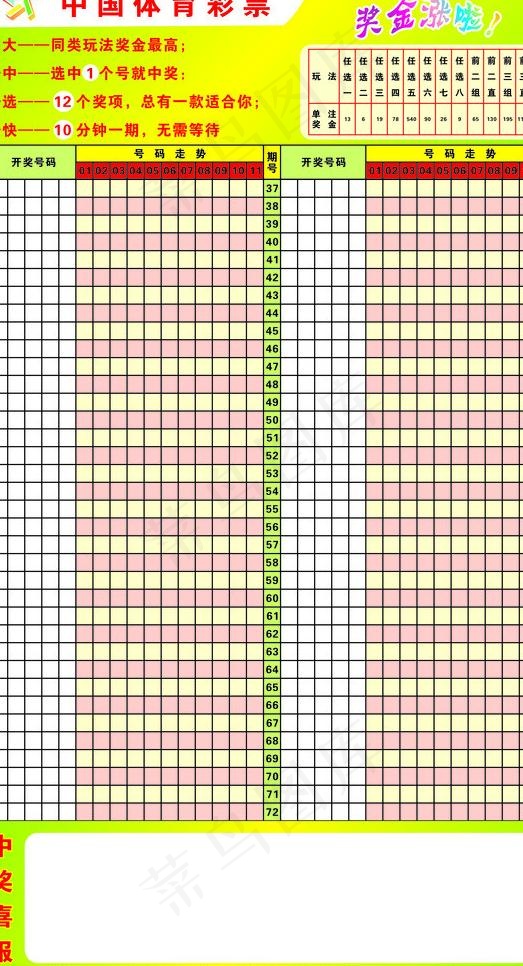 中国体育彩票图片cdr矢量模版下载