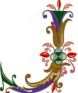 欧式花式字母-j图片