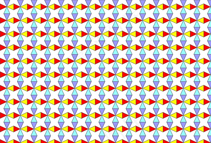 个性几何彩色图片cdr矢量模版下载