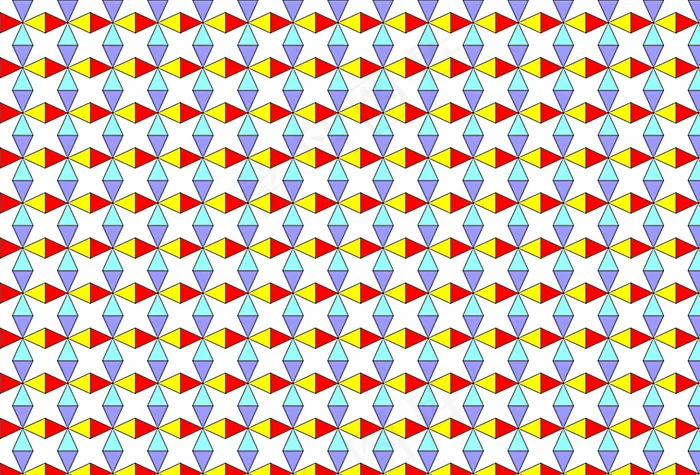 个性几何彩色图片cdr矢量模版下载