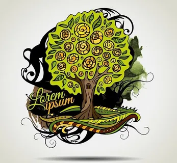 手绘古典花纹图片