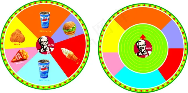 肯德基幸运转盘