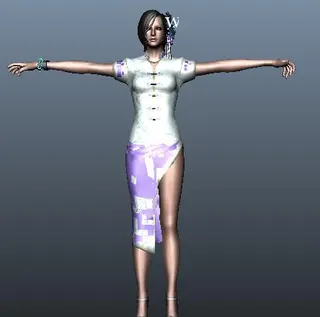 3D游戏人物模型