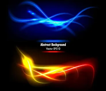 炫彩动感流线矢量素材 炫彩动感流线矢量素材