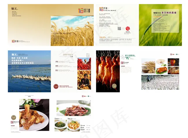 东北菜菜谱(606X296)cdr矢量模版下载