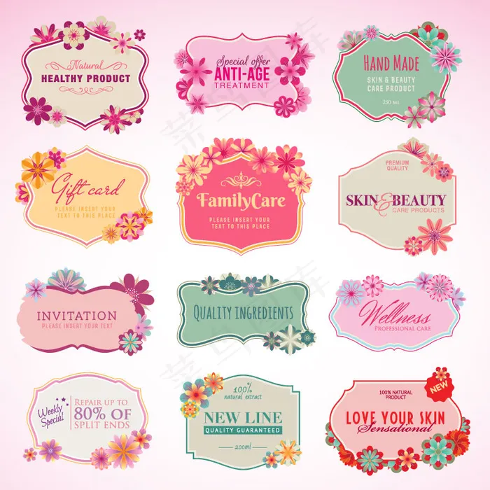 欧式经典花纹下载eps,ai矢量模版下载