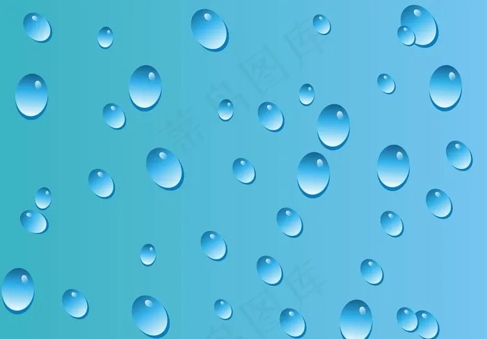 水滴图片cdr矢量模版下载