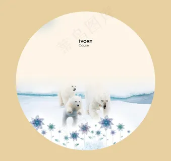 传统色谱 象牙白