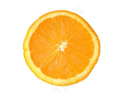 切开的橙子