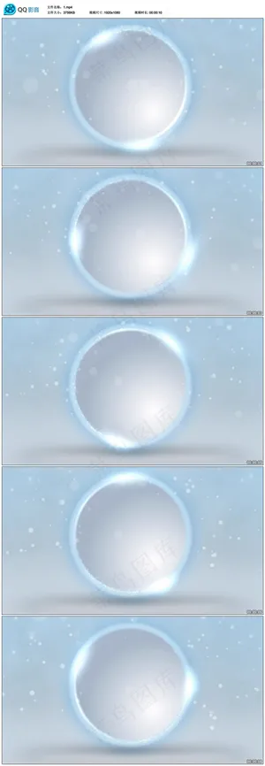 清新背景墙视频素材