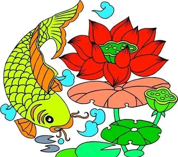 吉祥图案 中华传统图案 动物装饰图案 矢量素材 CDR格式_0044