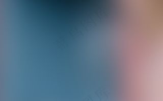 蓝色黄色渐变 模糊  高清背景素材