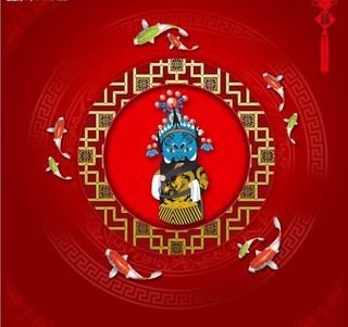 传统戏曲版卡通人物图片