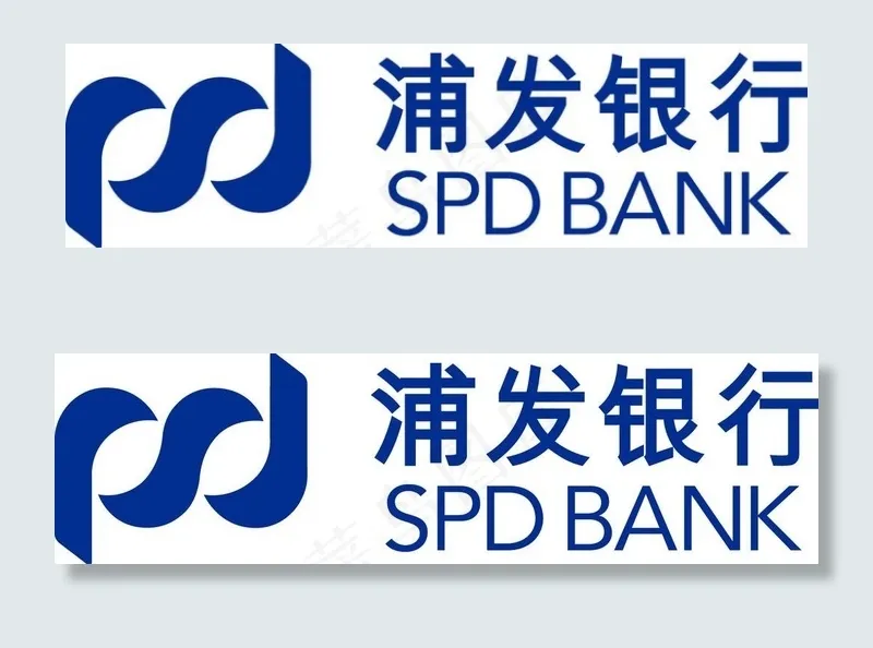 浦发银行标志图片ai矢量模版下载