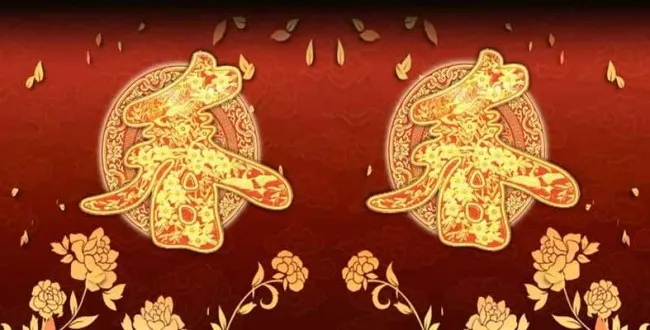 春字花朵动态视频背景素材