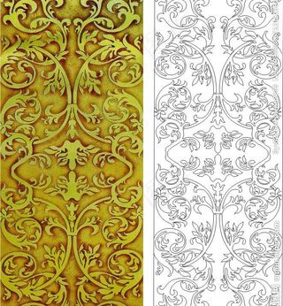 欧式边框花图片