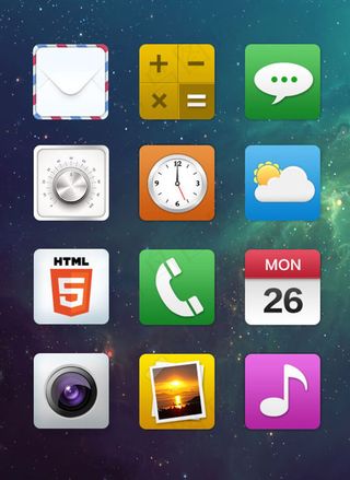 ios系统图标设计psd