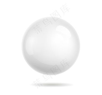 立体质感圆球矢量素材